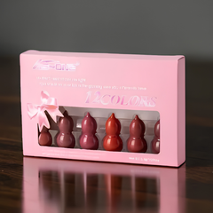 KS ONE 12-in-1 Matte Lipstick Set | 12 Beautiful Long-Lasting Shades