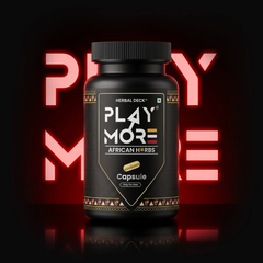 Play More Capsules – Natural Energy & Stamina Support
