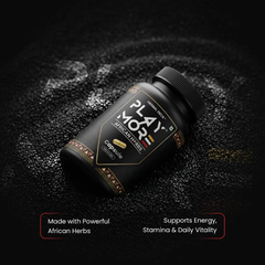 Play More Capsules – Natural Energy & Stamina Support