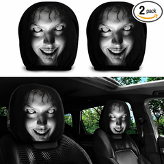 Ghost Face Car Headrest Covers With Free Delivery